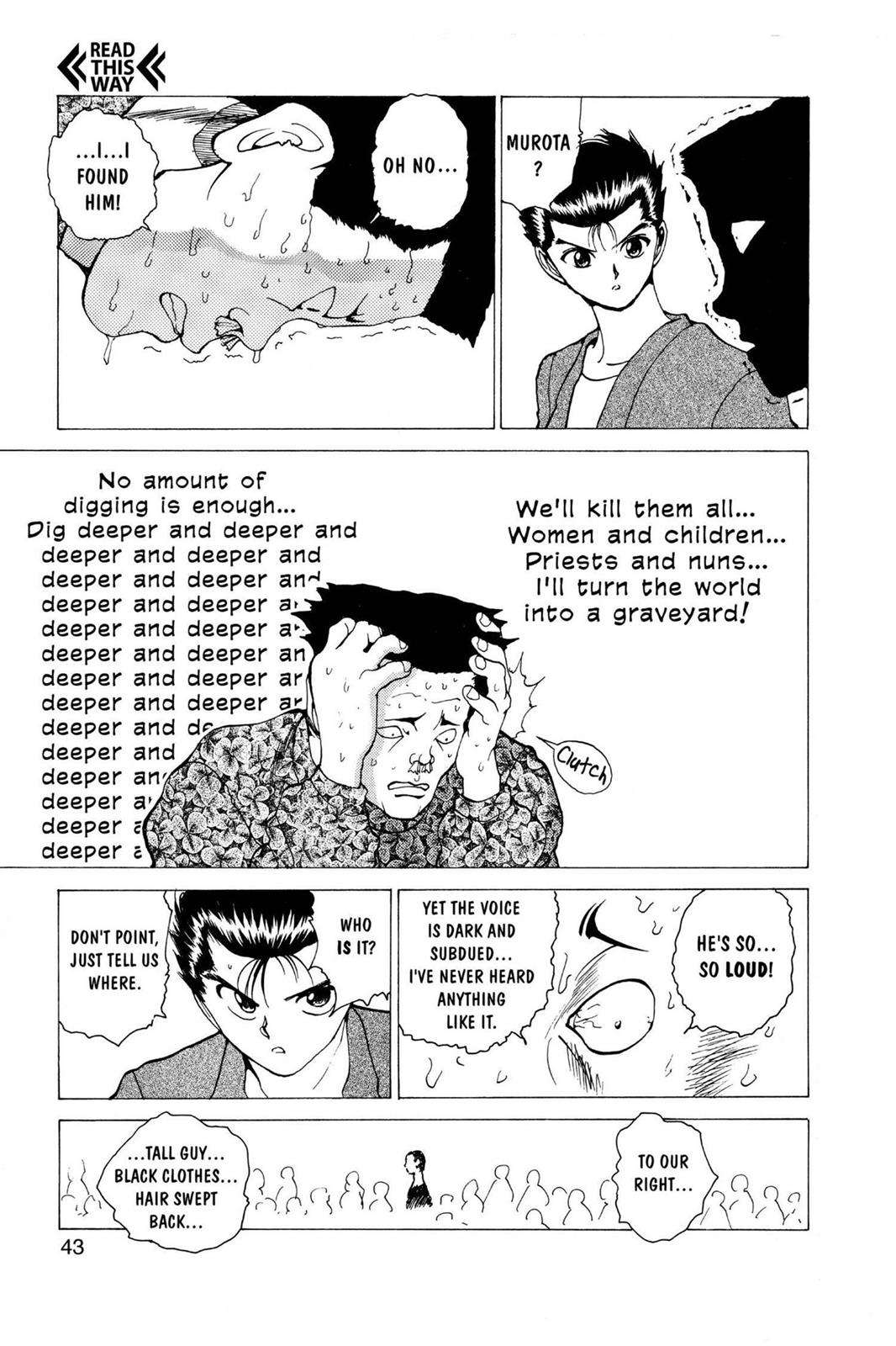 Read Yu Yu Hakusho Manga Online