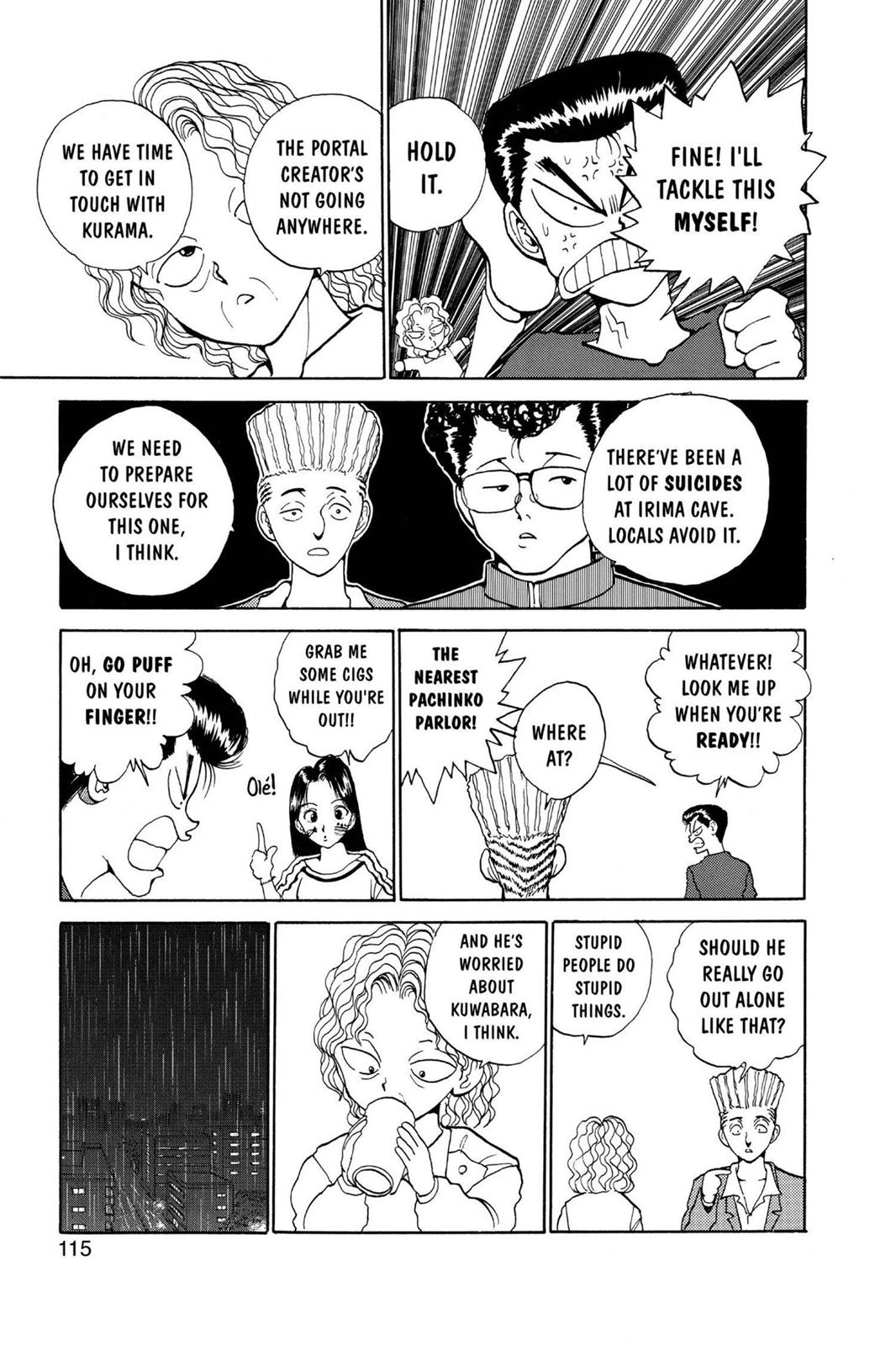 Read Yu Yu Hakusho Manga Online