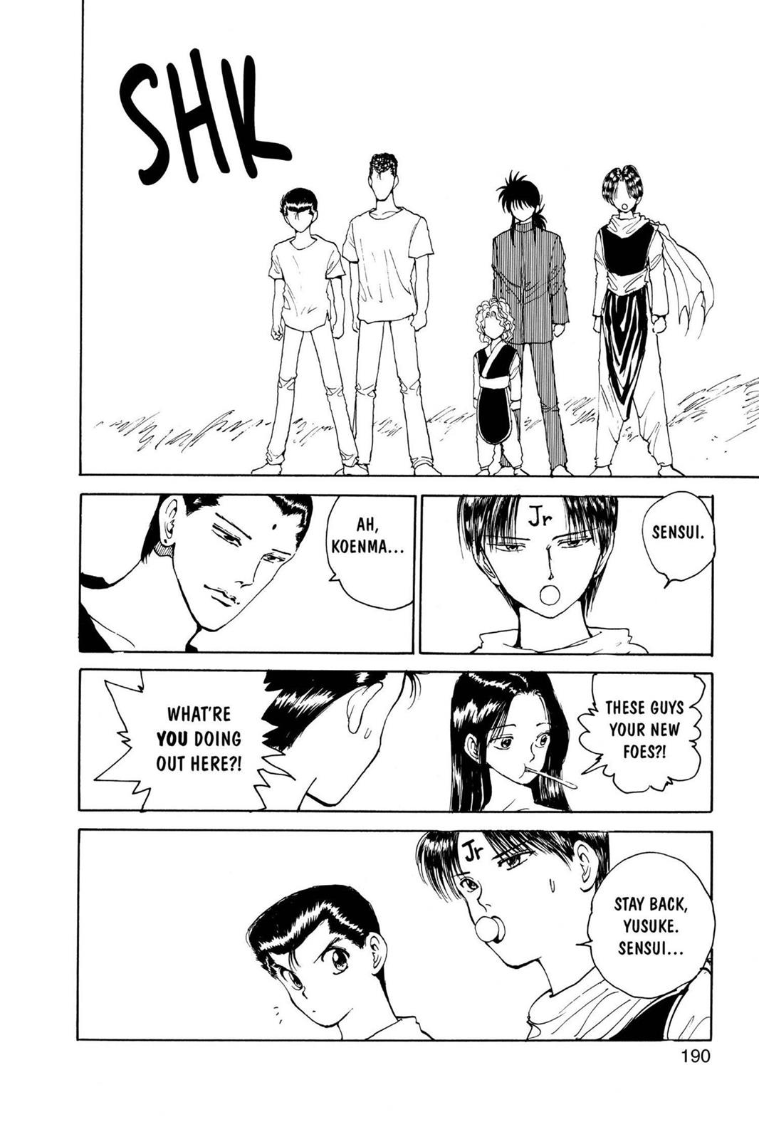 Read Yu Yu Hakusho Manga Online