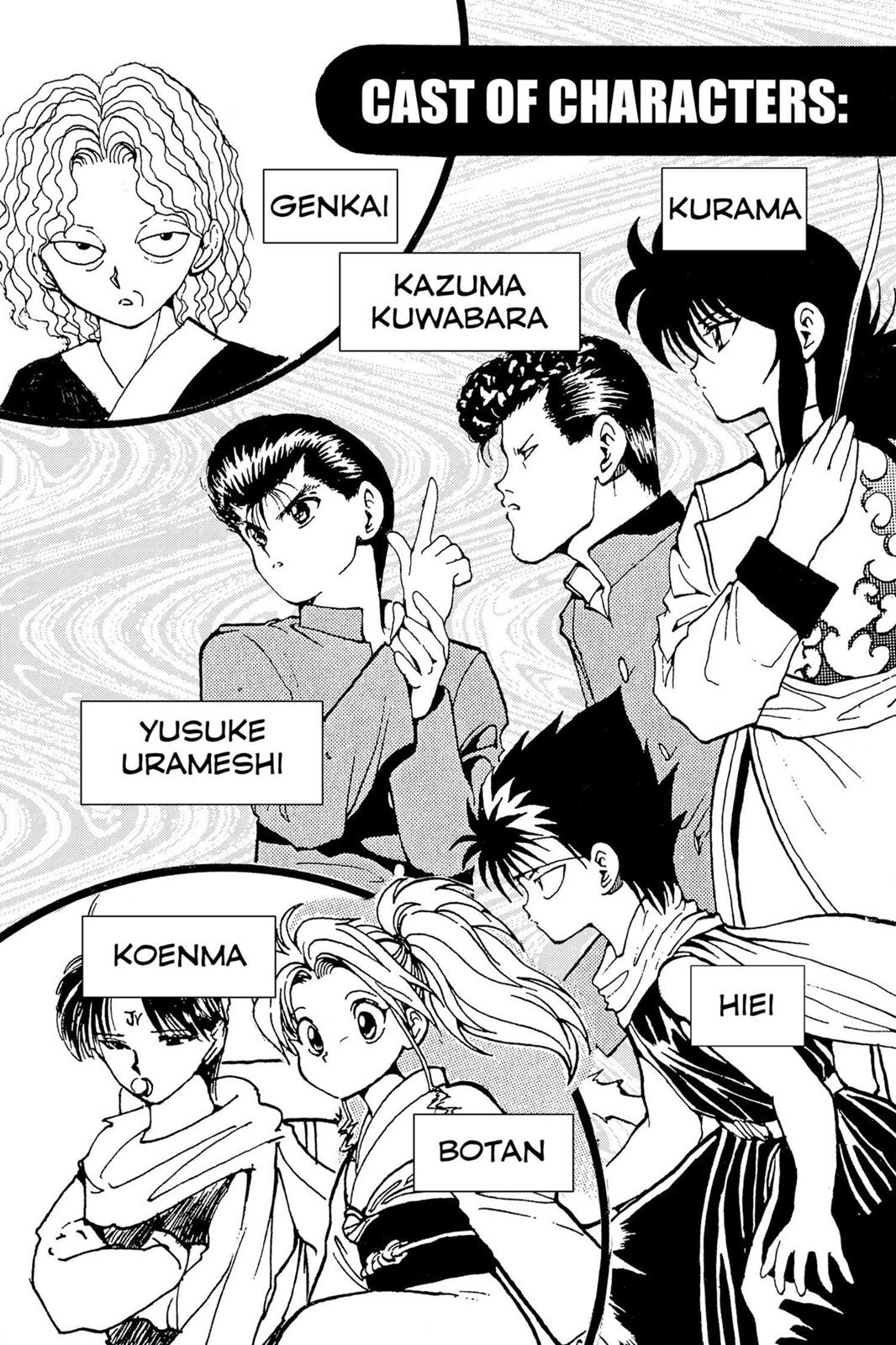 Read Yu Yu Hakusho Manga Online