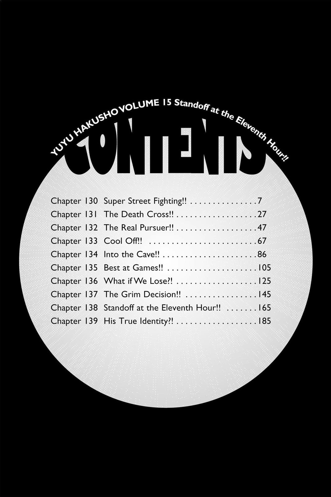 Read Yu Yu Hakusho Manga Online