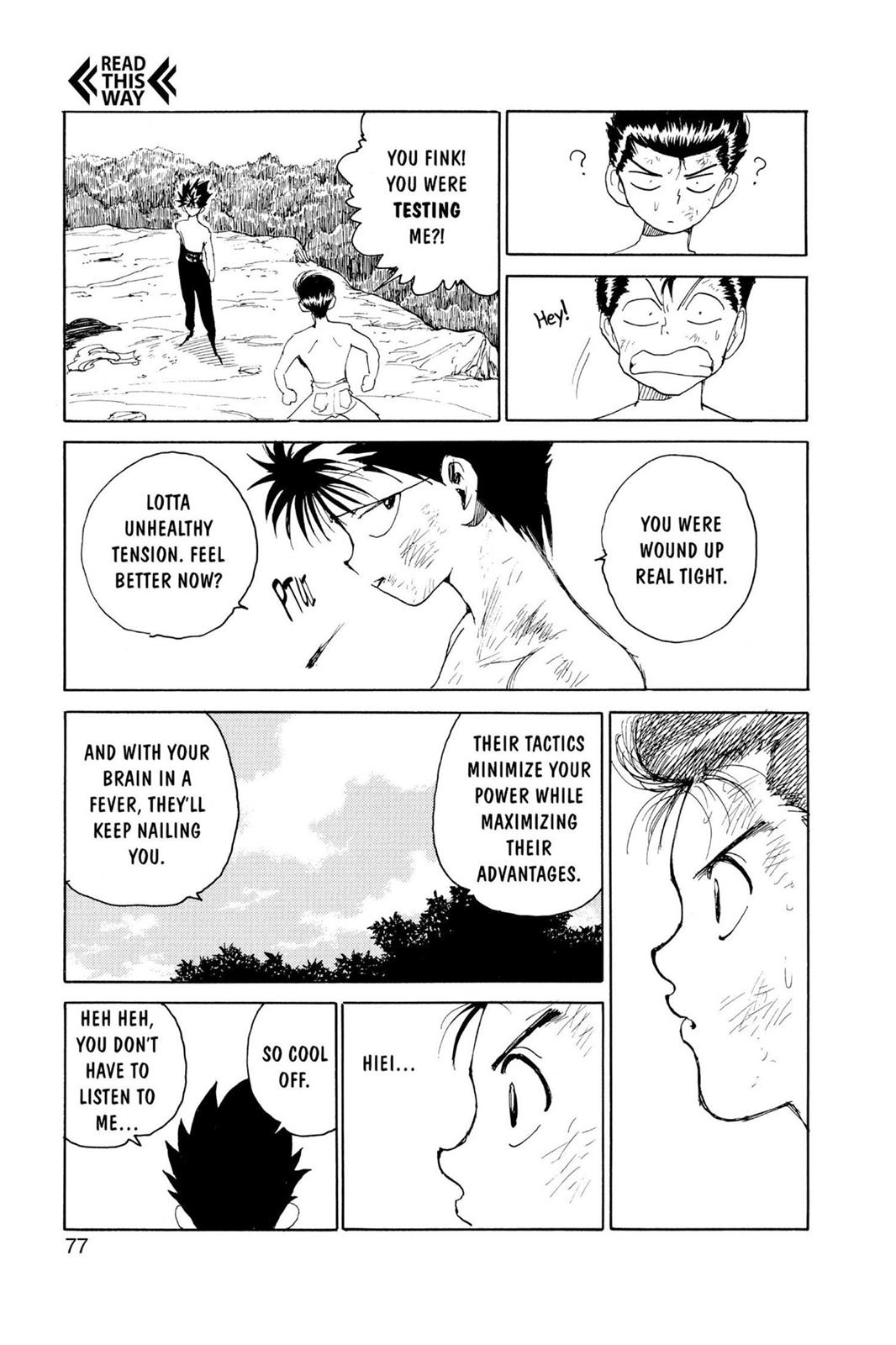 Read Yu Yu Hakusho Manga Online