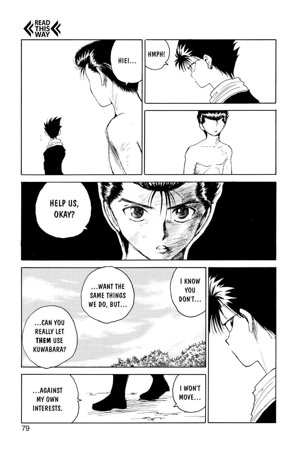 Read Yu Yu Hakusho Manga Online