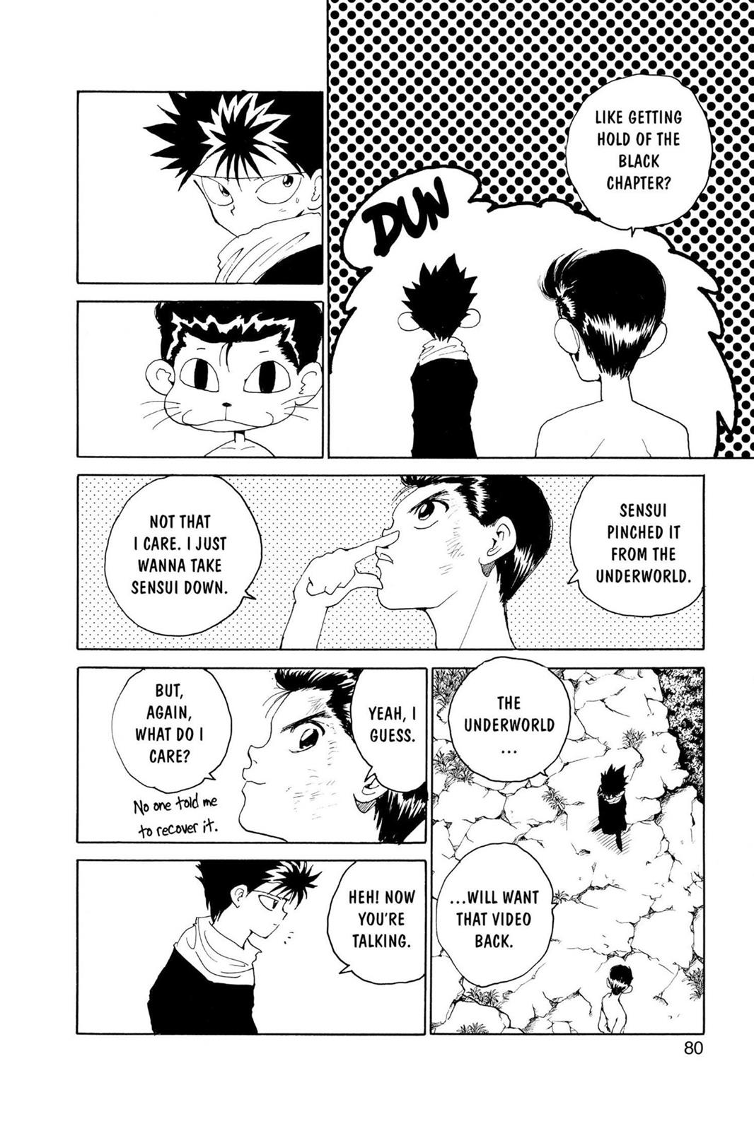 Read Yu Yu Hakusho Manga Online