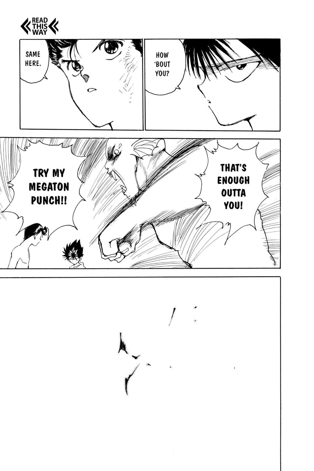 Read Yu Yu Hakusho Manga Online