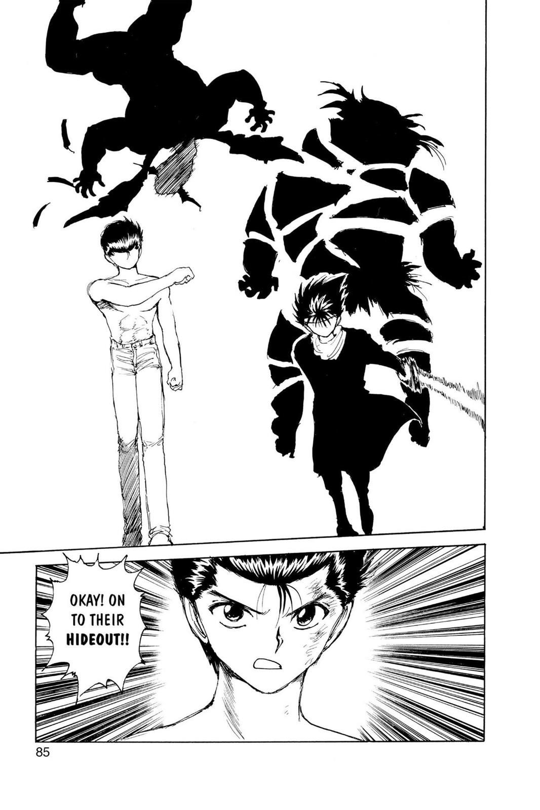 Read Yu Yu Hakusho Manga Online