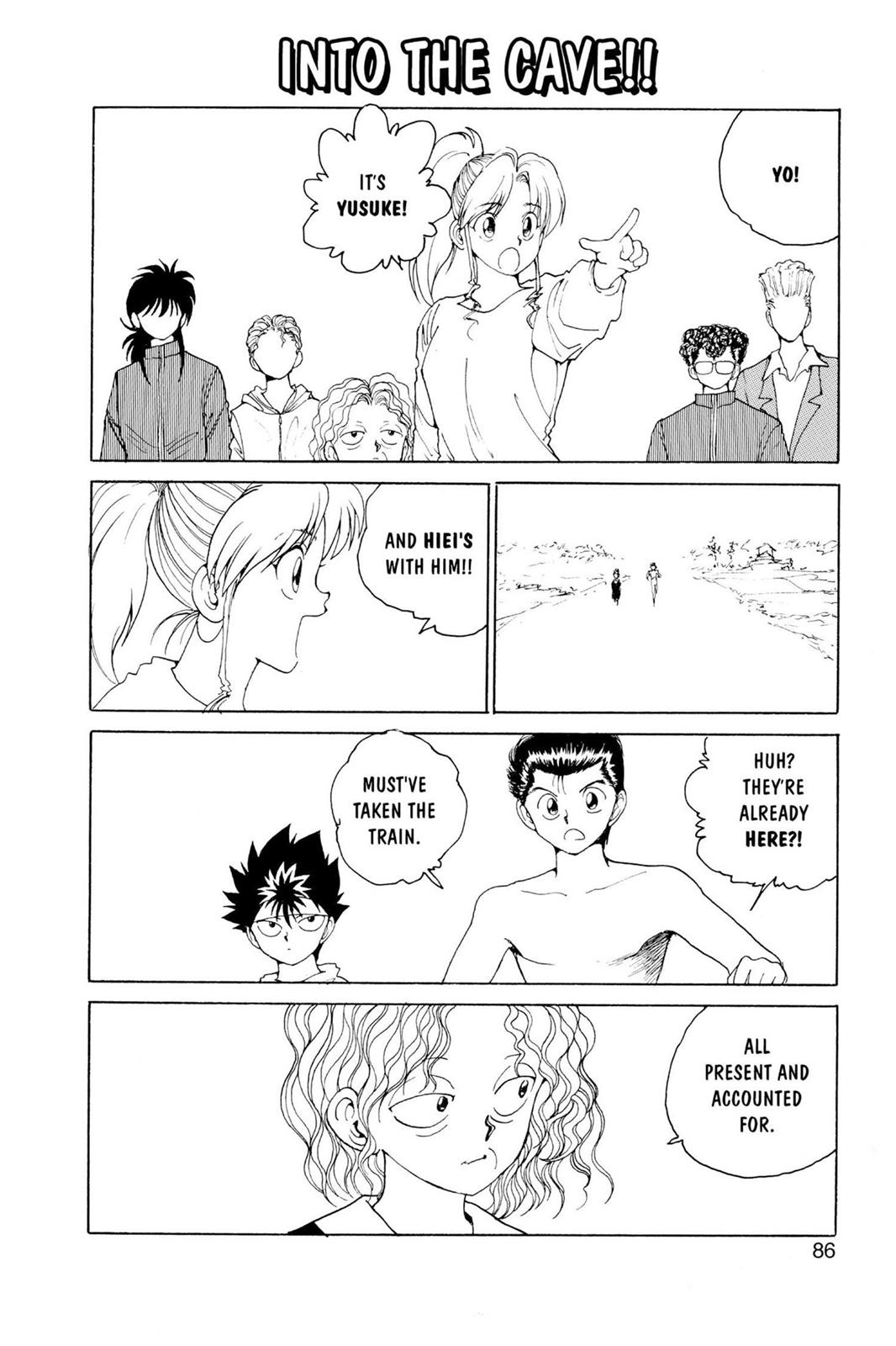 Read Yu Yu Hakusho Manga Online