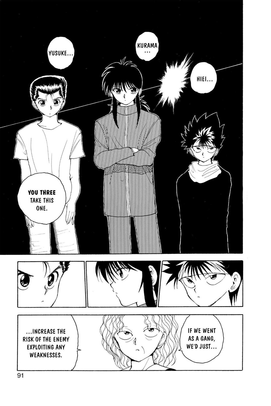 Read Yu Yu Hakusho Manga Online