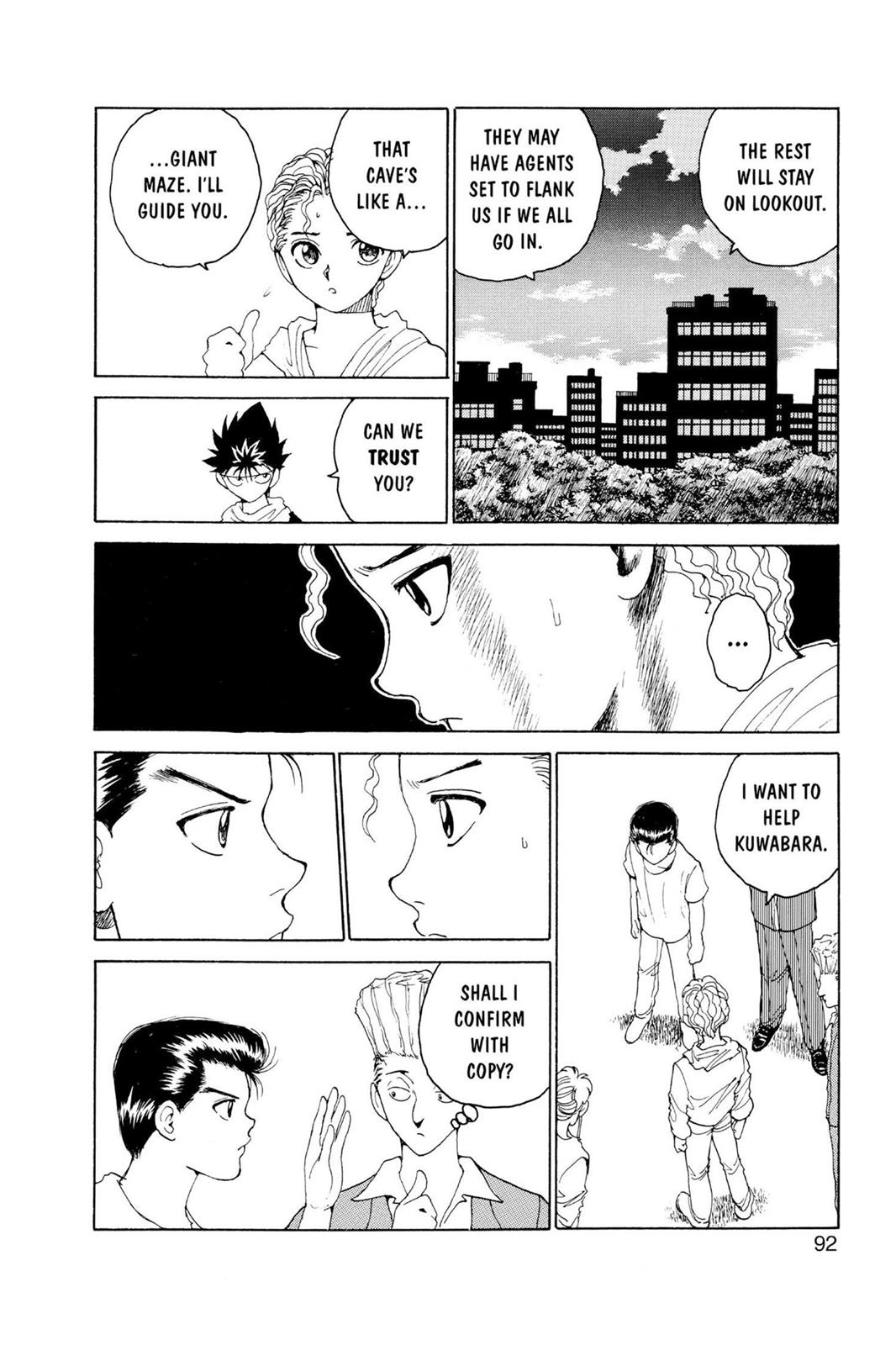 Read Yu Yu Hakusho Manga Online