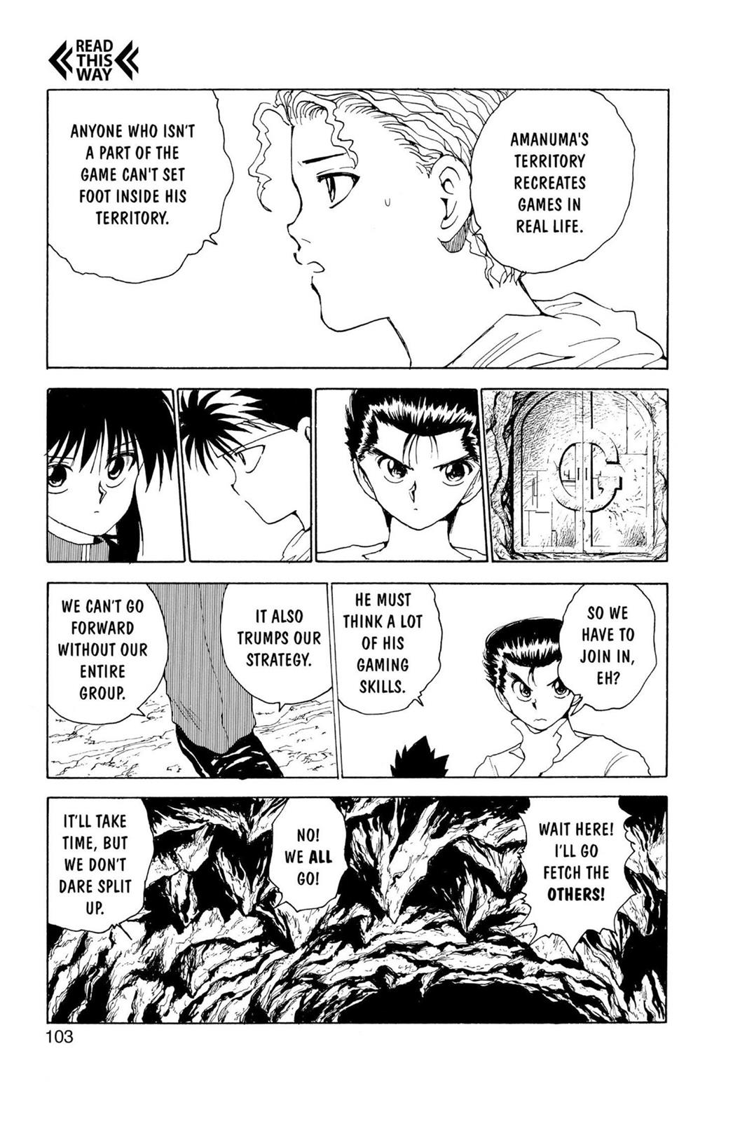 Read Yu Yu Hakusho Manga Online