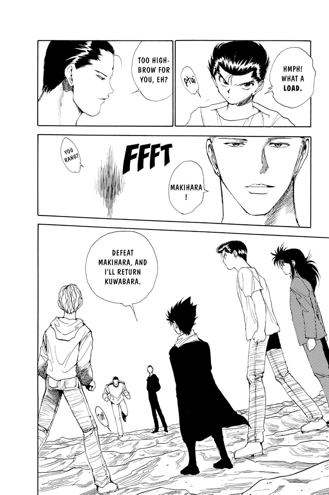 Read Yu Yu Hakusho Manga Online