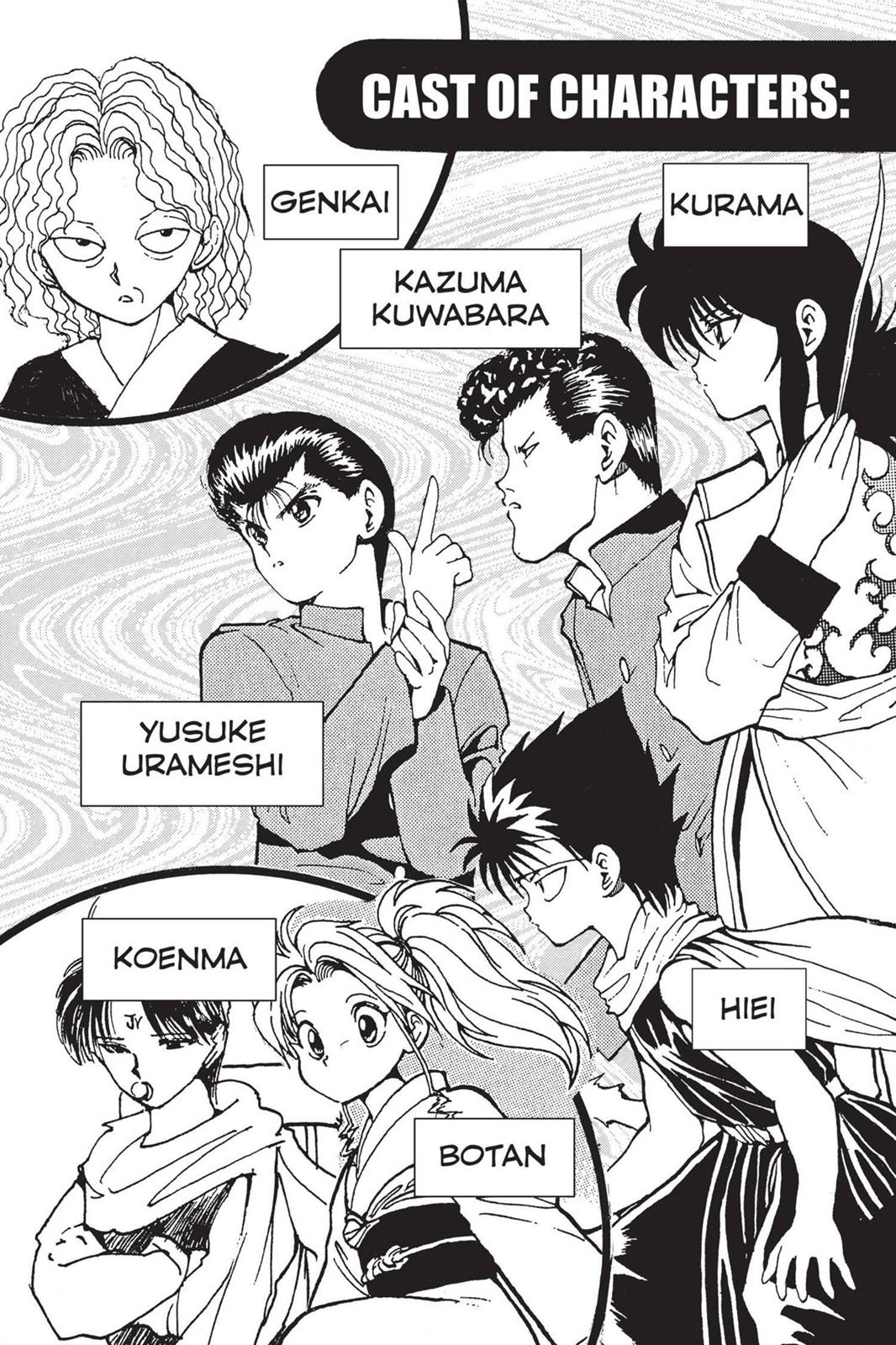 Read Yu Yu Hakusho Manga Online
