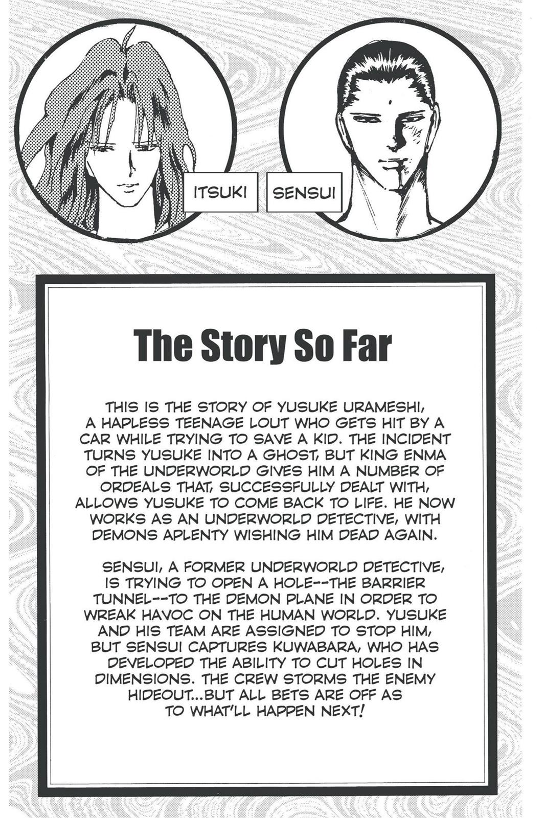 Read Yu Yu Hakusho Manga Online