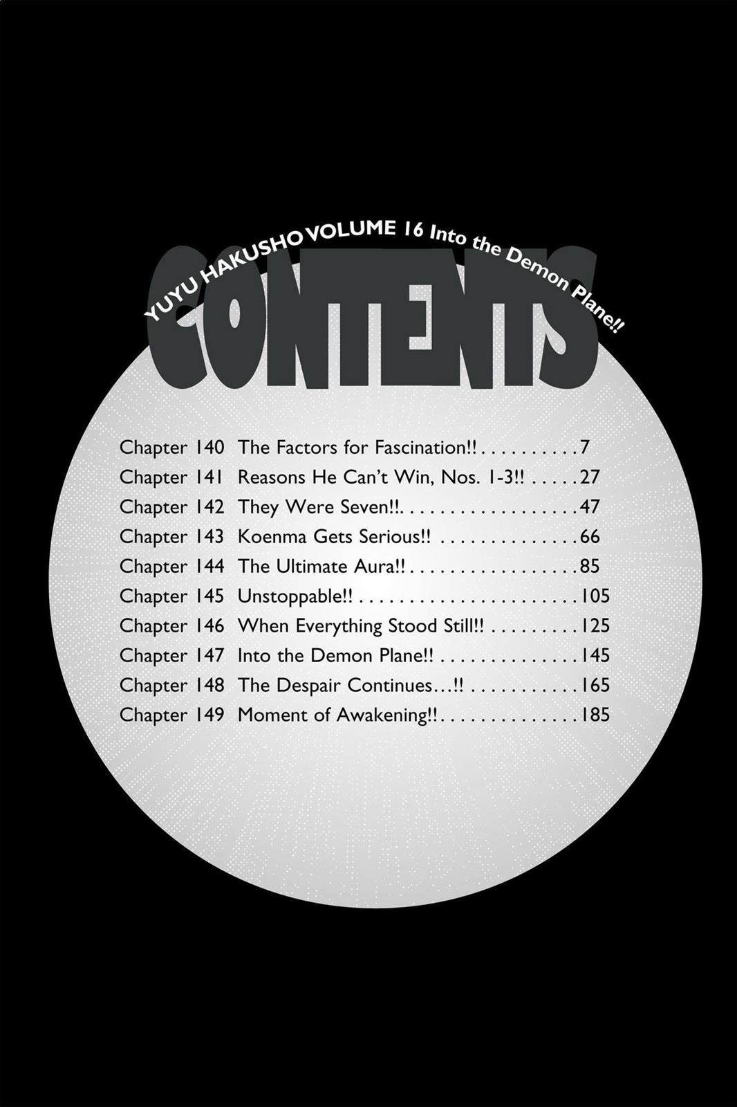 Read Yu Yu Hakusho Manga Online