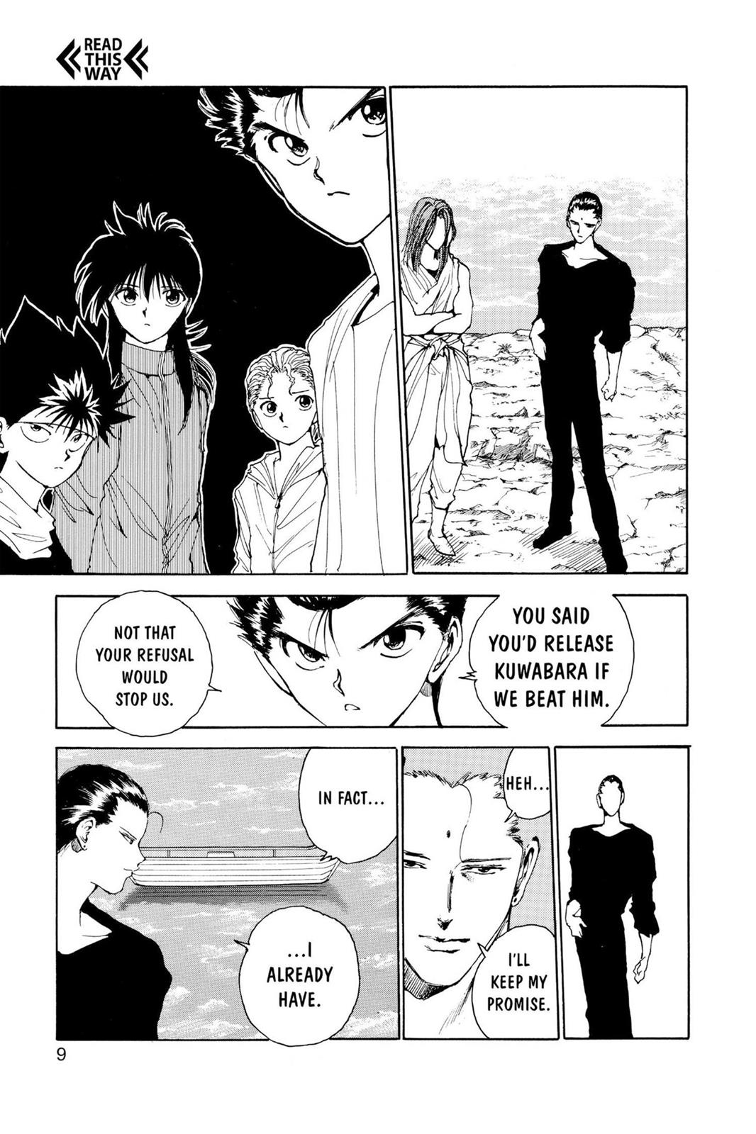 Read Yu Yu Hakusho Manga Online