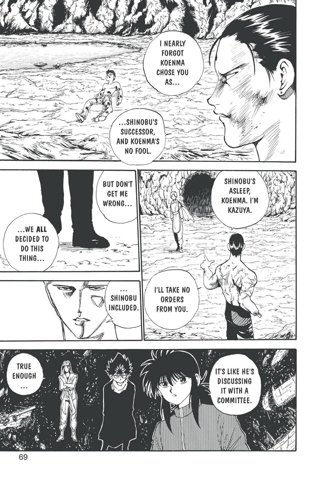 Read Yu Yu Hakusho Manga Online