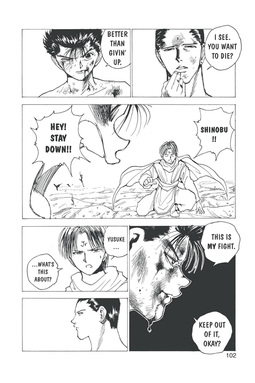 Read Yu Yu Hakusho Manga Online