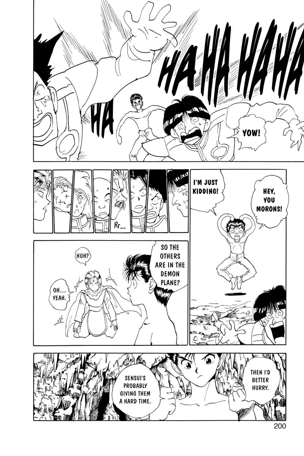 Read Yu Yu Hakusho Manga Online