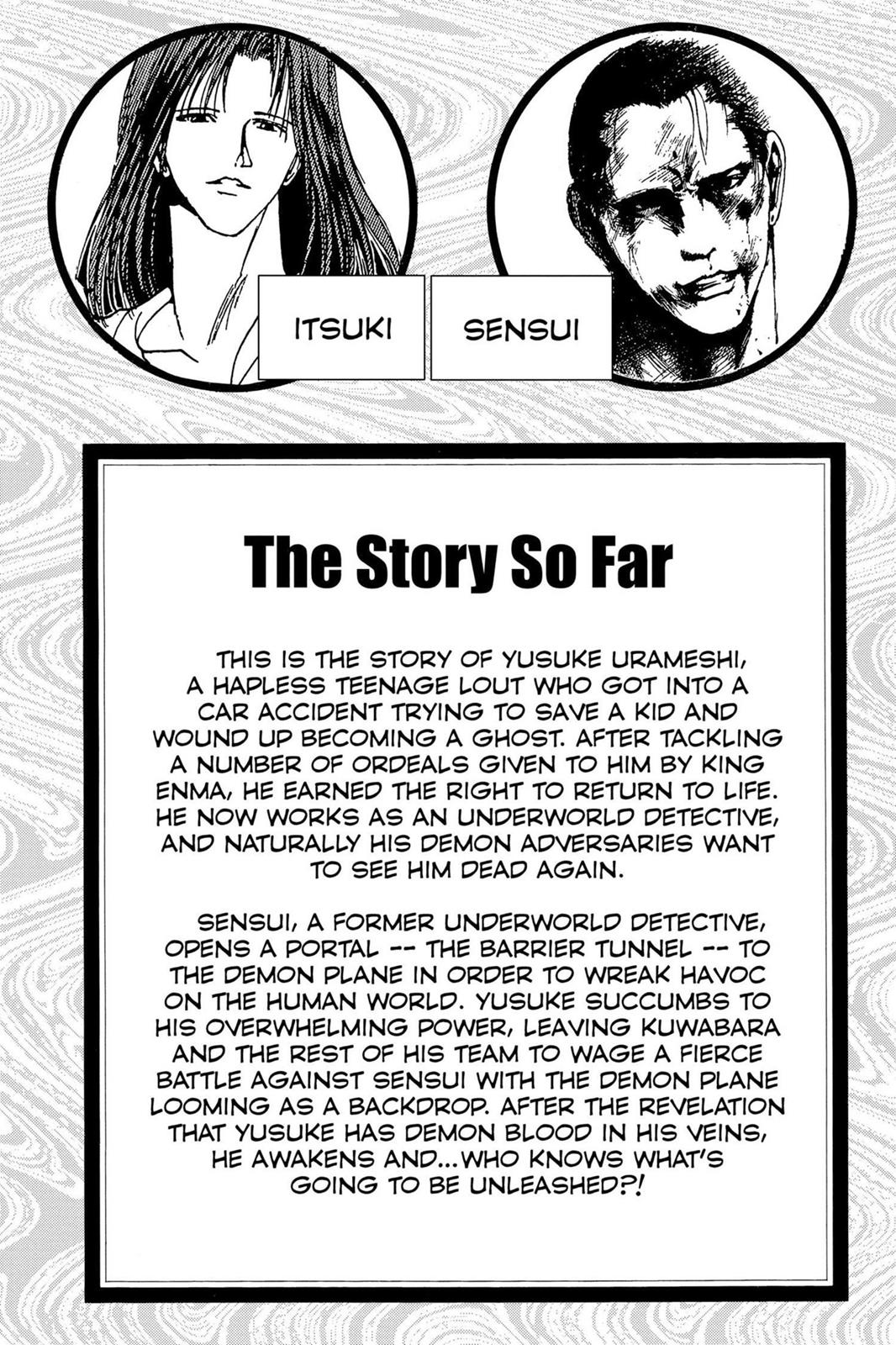 Read Yu Yu Hakusho Manga Online
