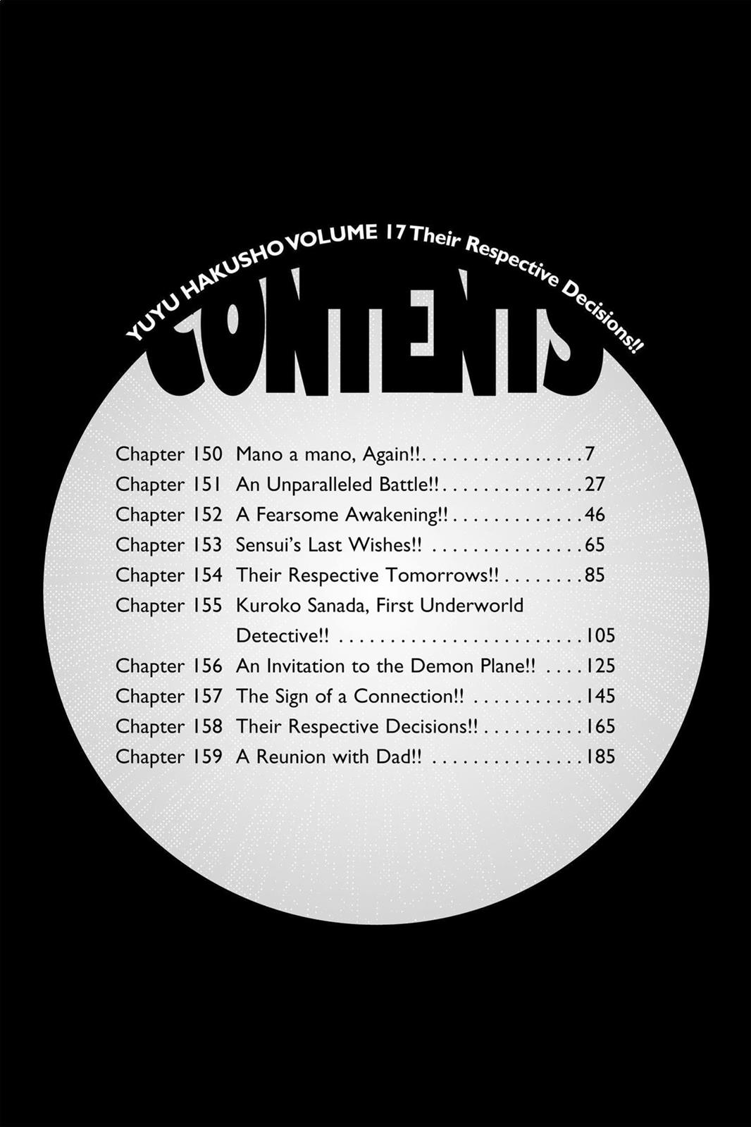 Read Yu Yu Hakusho Manga Online