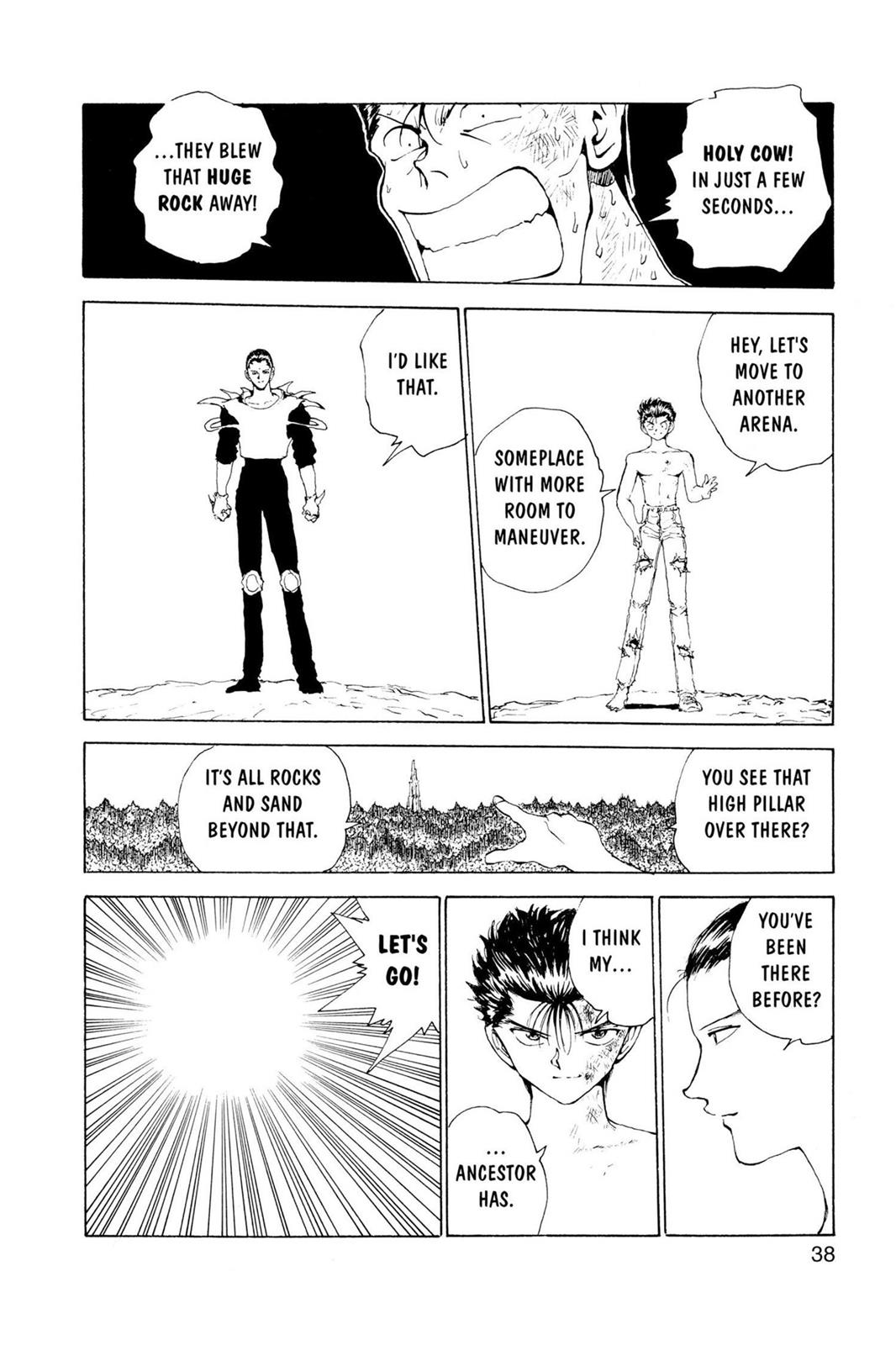 Read Yu Yu Hakusho Manga Online