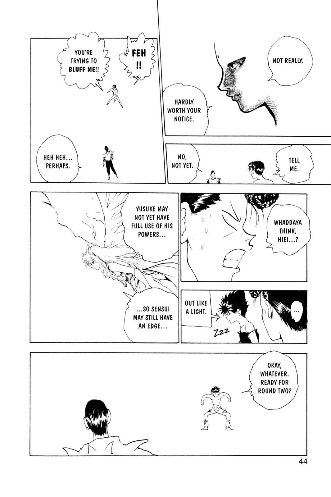 Read Yu Yu Hakusho Manga Online