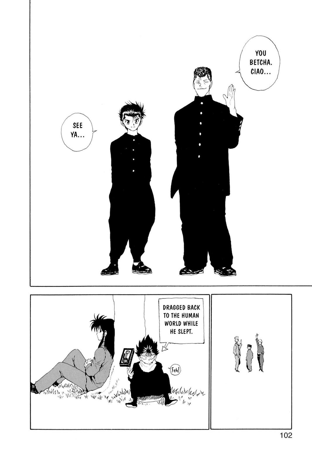 Read Yu Yu Hakusho Manga Online