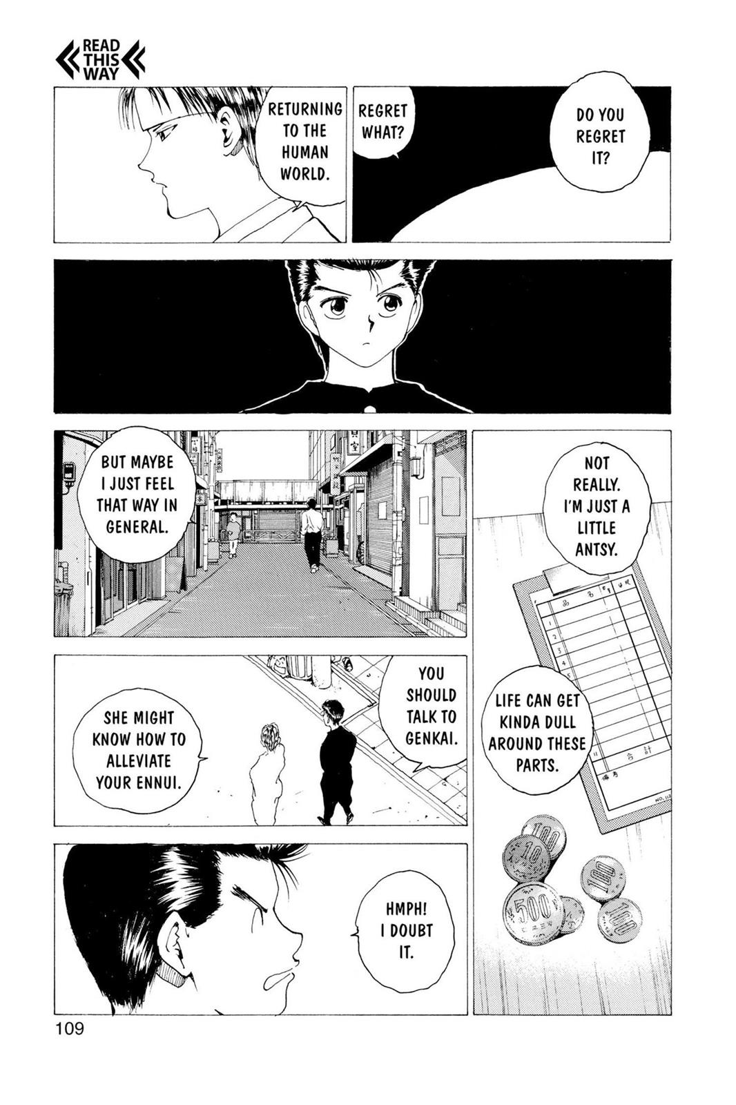 Read Yu Yu Hakusho Manga Online
