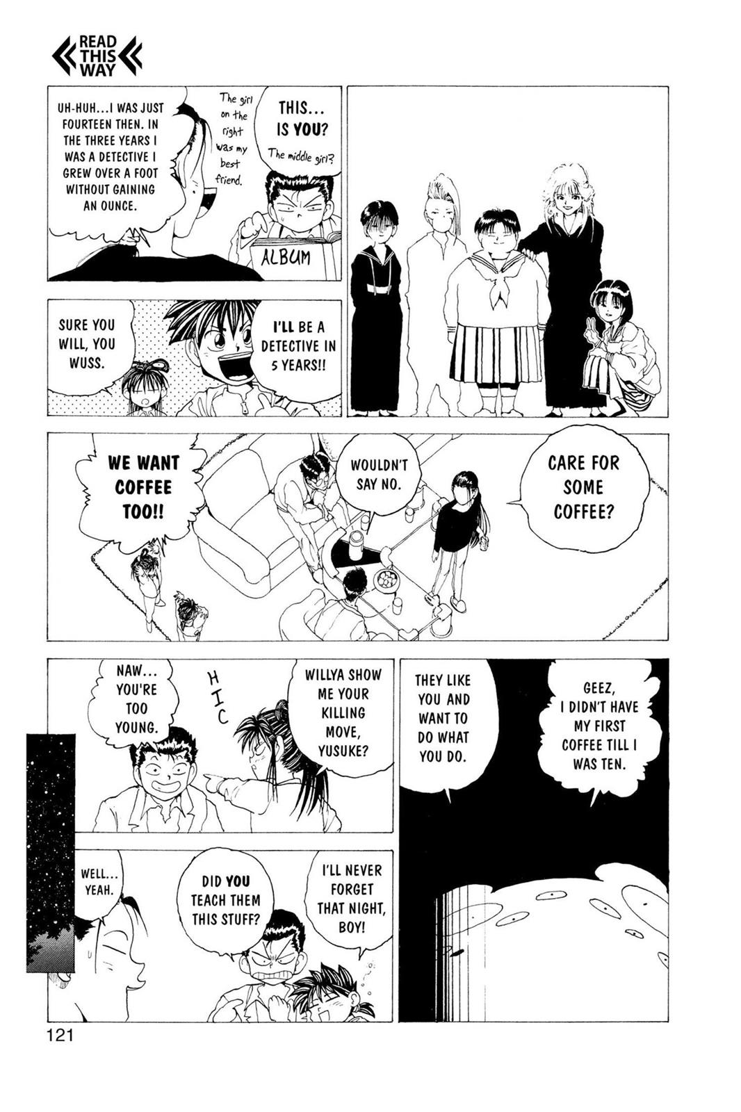 Read Yu Yu Hakusho Manga Online