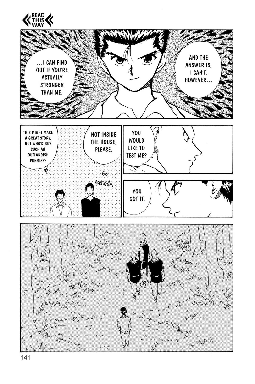 Read Yu Yu Hakusho Manga Online