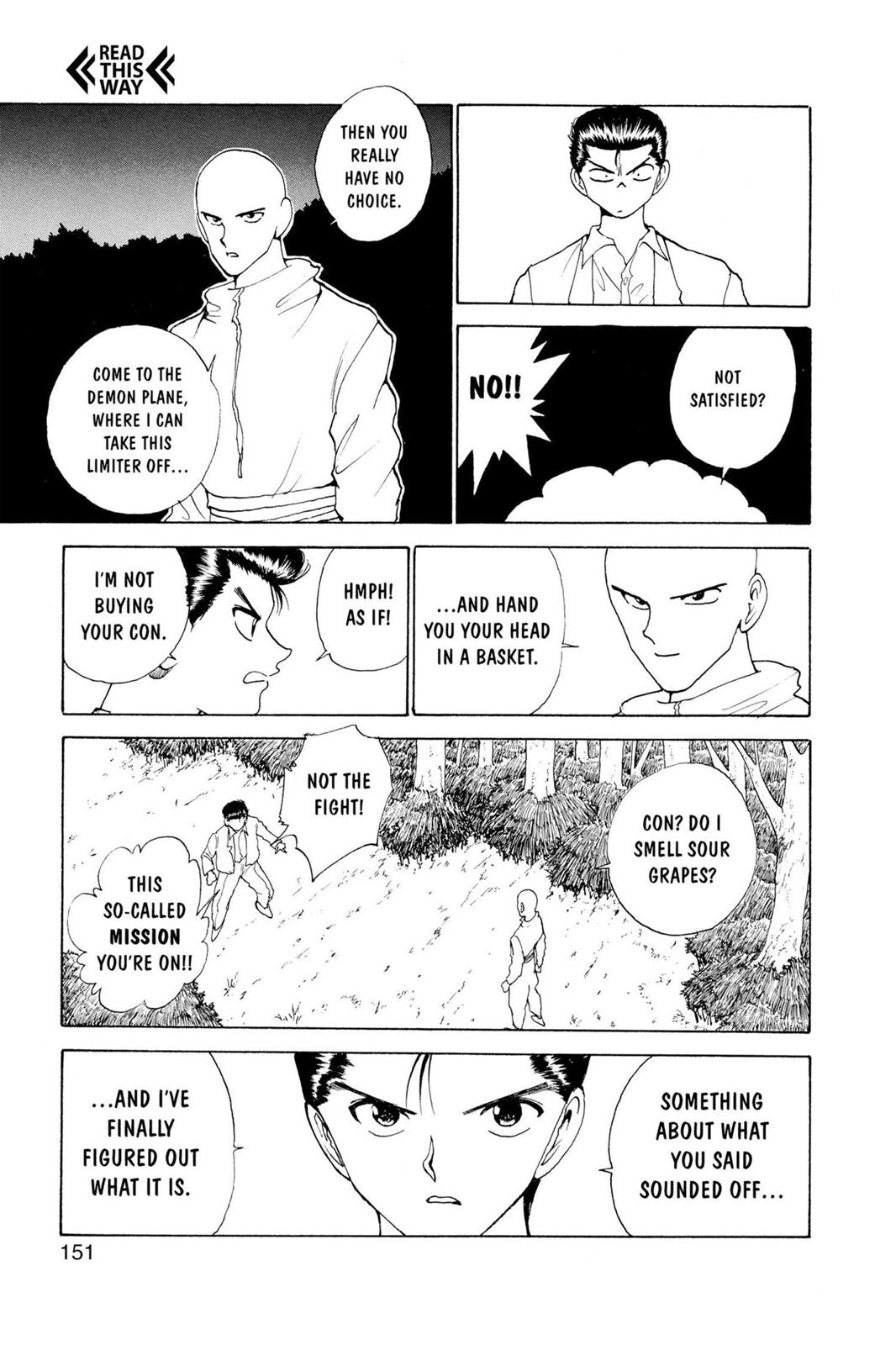 Read Yu Yu Hakusho Manga Online