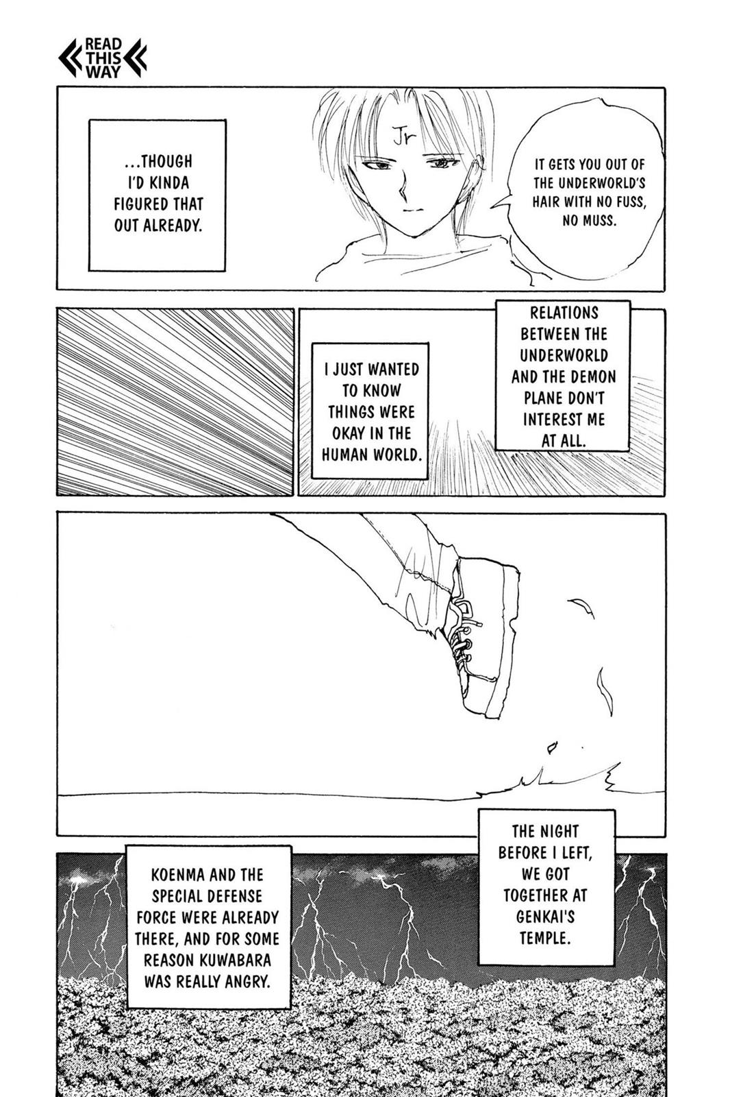 Read Yu Yu Hakusho Manga Online