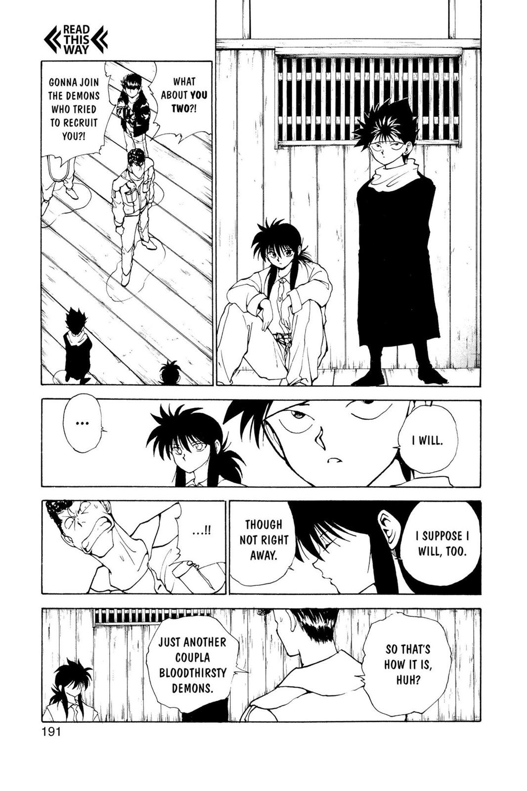 Read Yu Yu Hakusho Manga Online