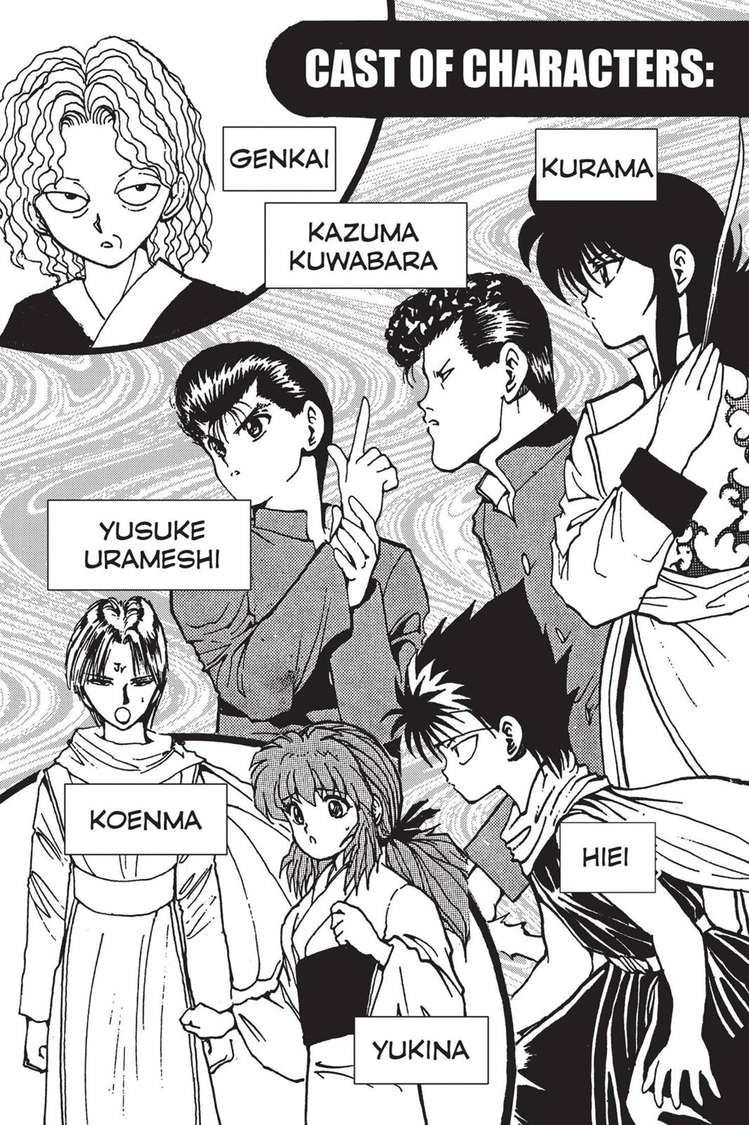 Read Yu Yu Hakusho Manga Online