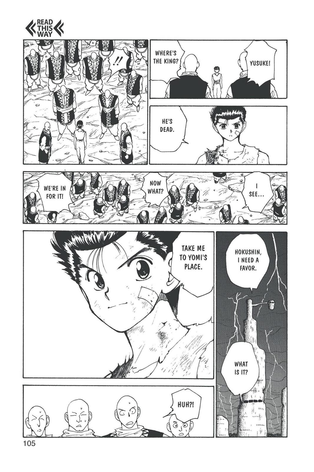 Read Yu Yu Hakusho Manga Online