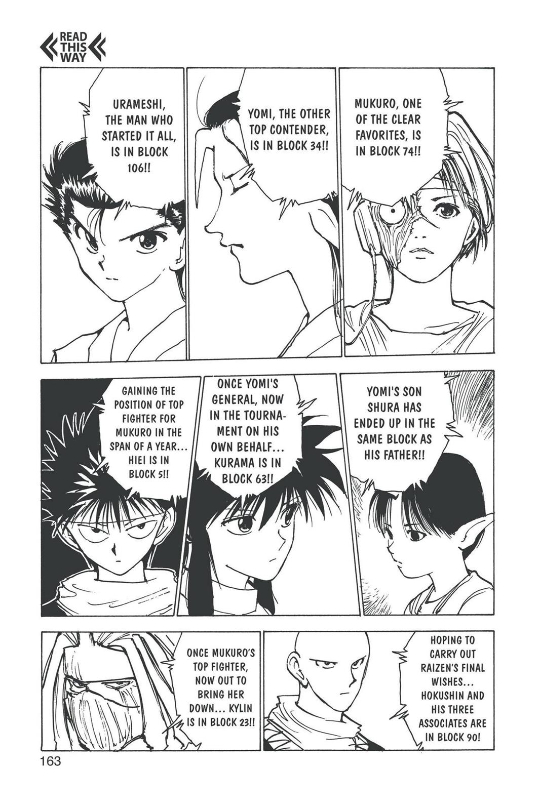 Read Yu Yu Hakusho Manga Online