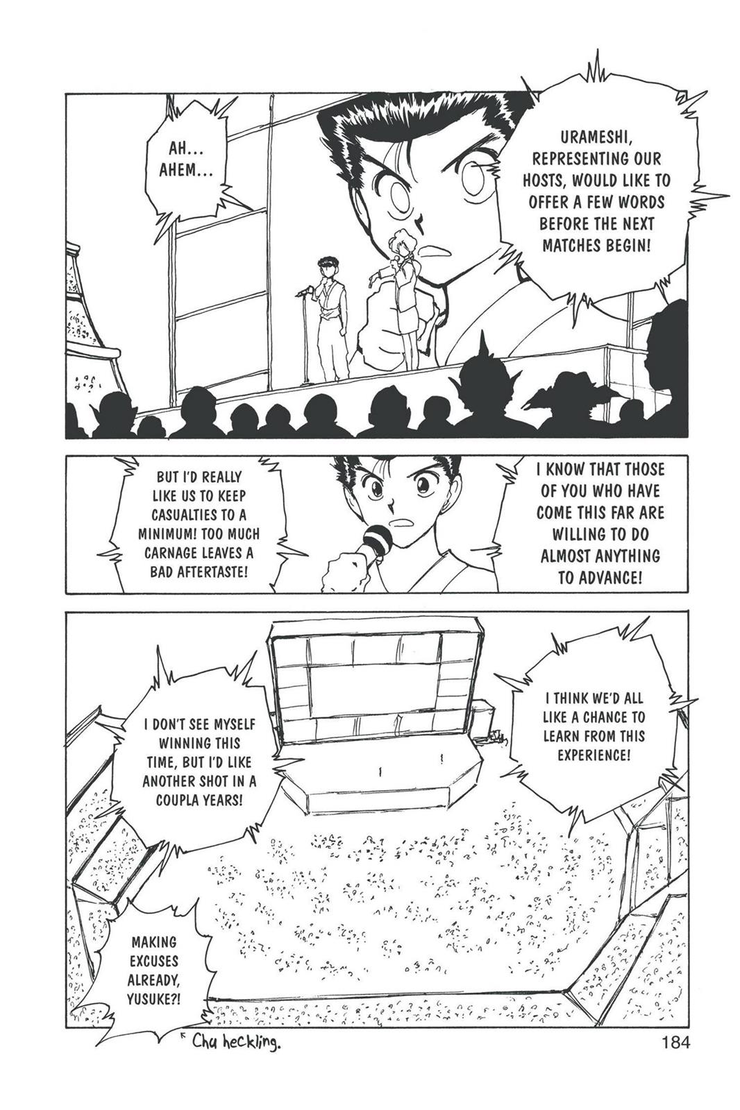 Read Yu Yu Hakusho Manga Online