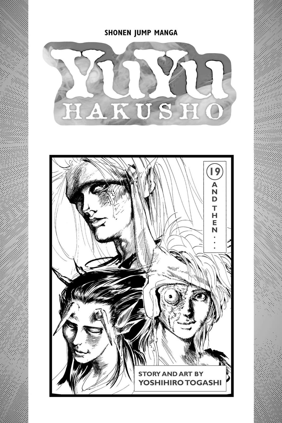 Read Yu Yu Hakusho Manga Online