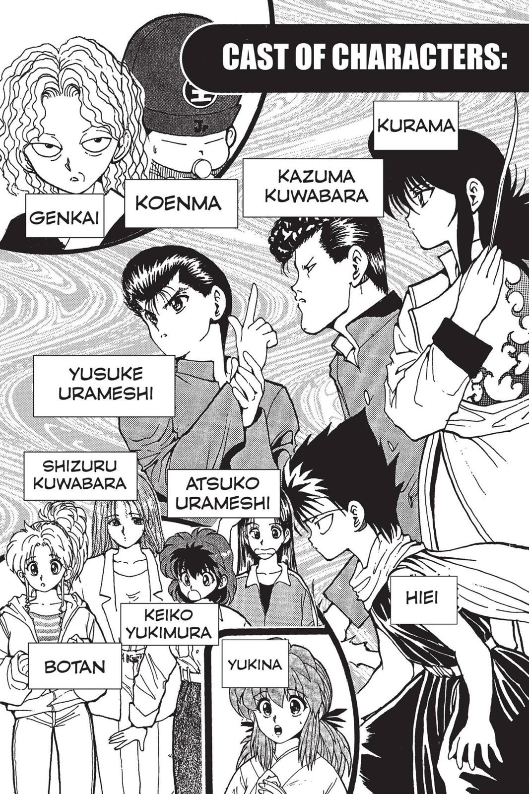 Read Yu Yu Hakusho Manga Online