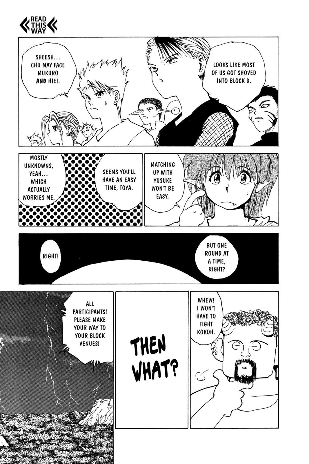 Read Yu Yu Hakusho Manga Online