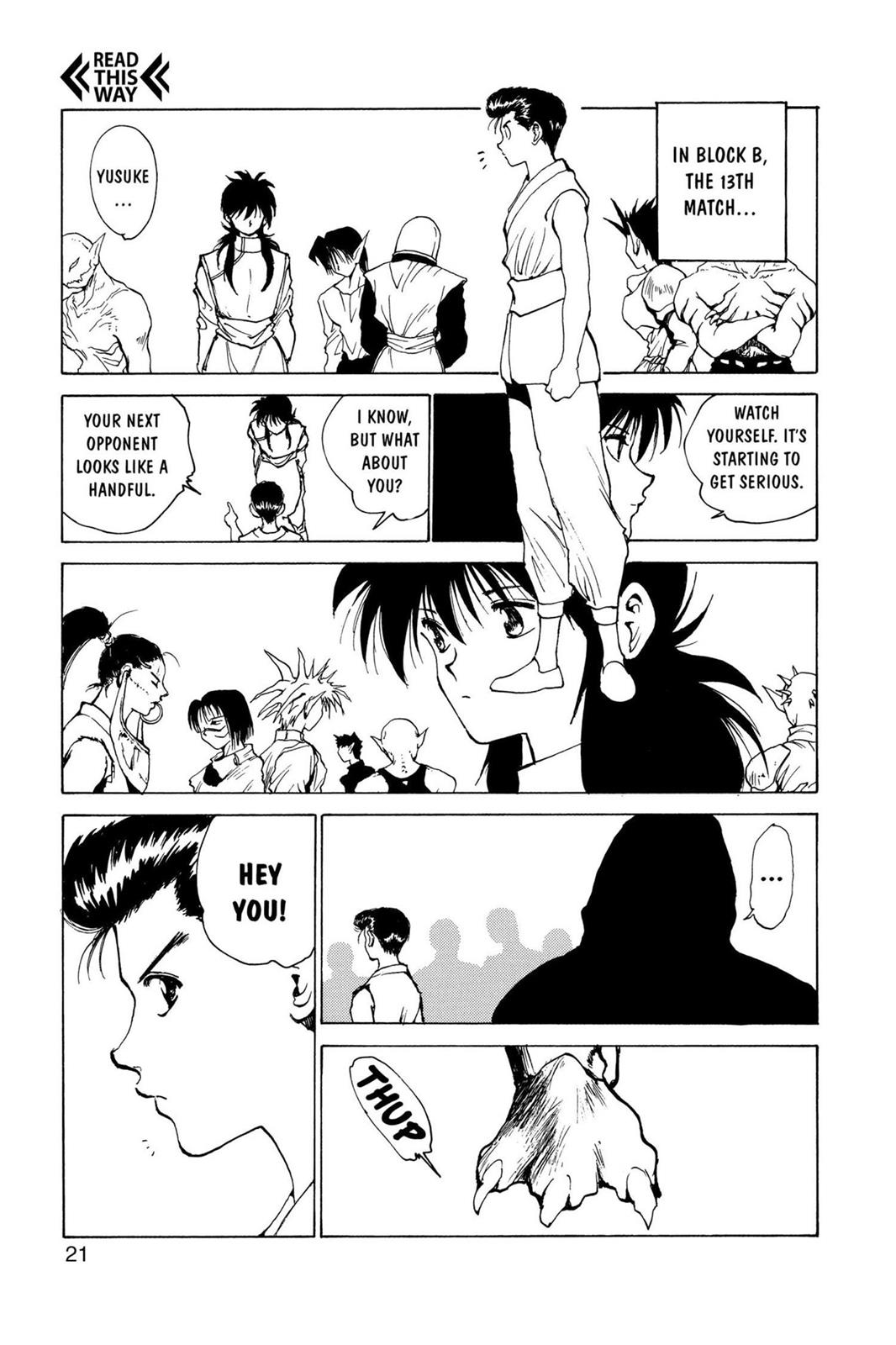 Read Yu Yu Hakusho Manga Online