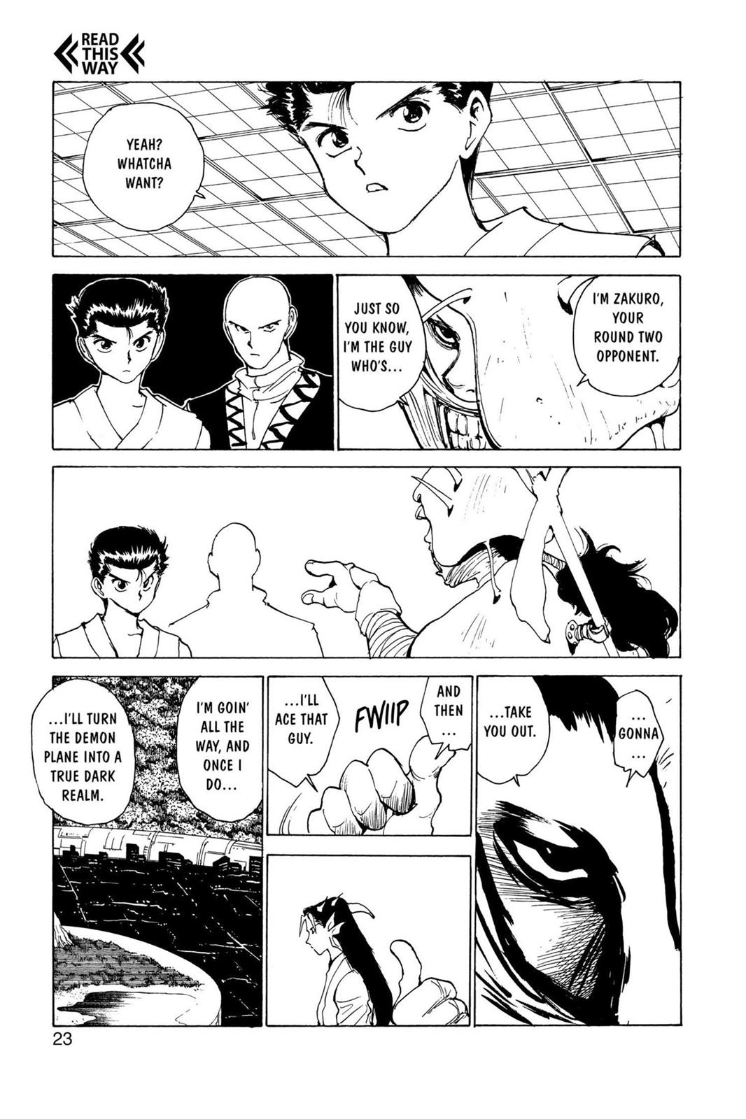 Read Yu Yu Hakusho Manga Online