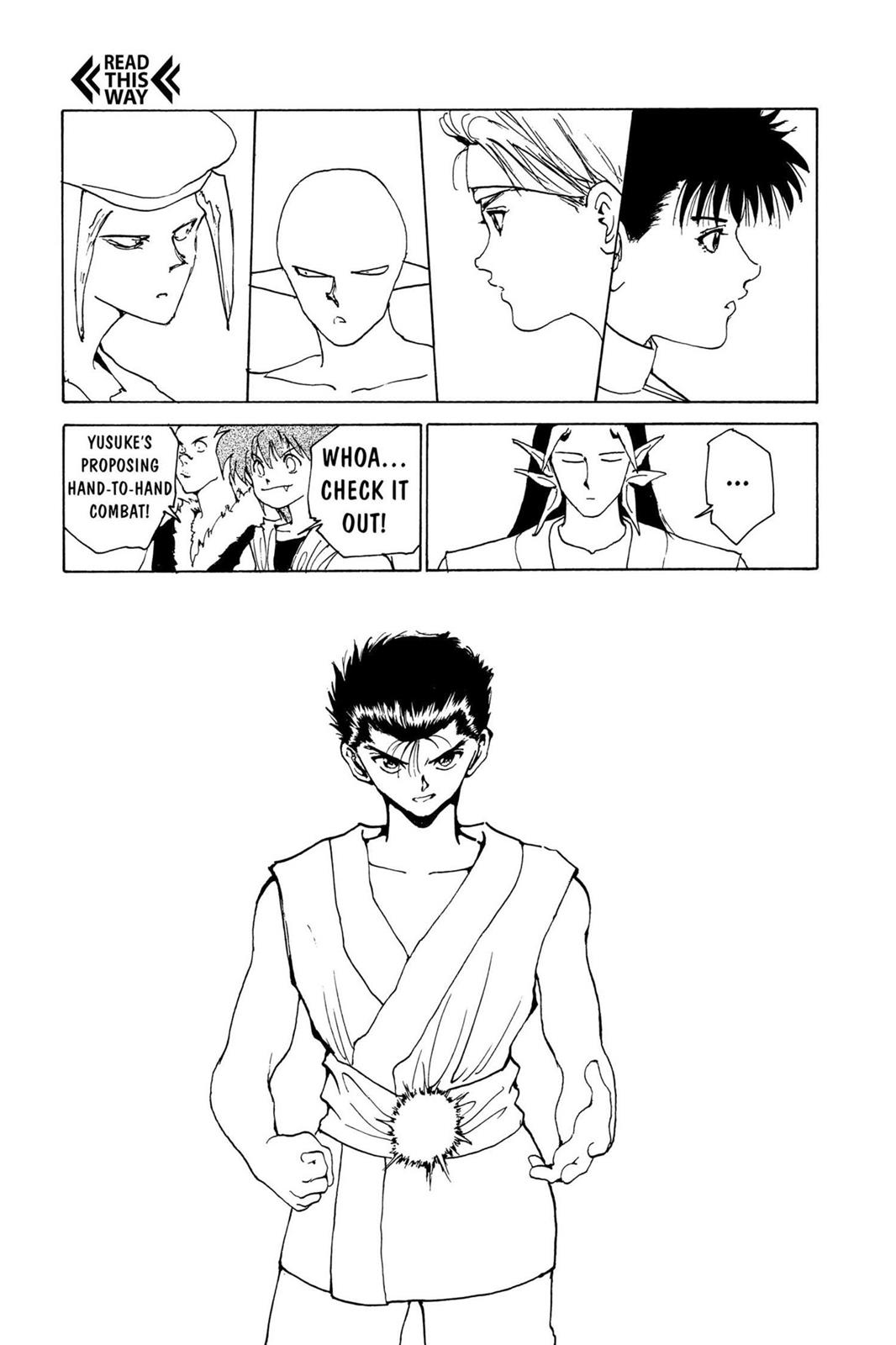 Read Yu Yu Hakusho Manga Online
