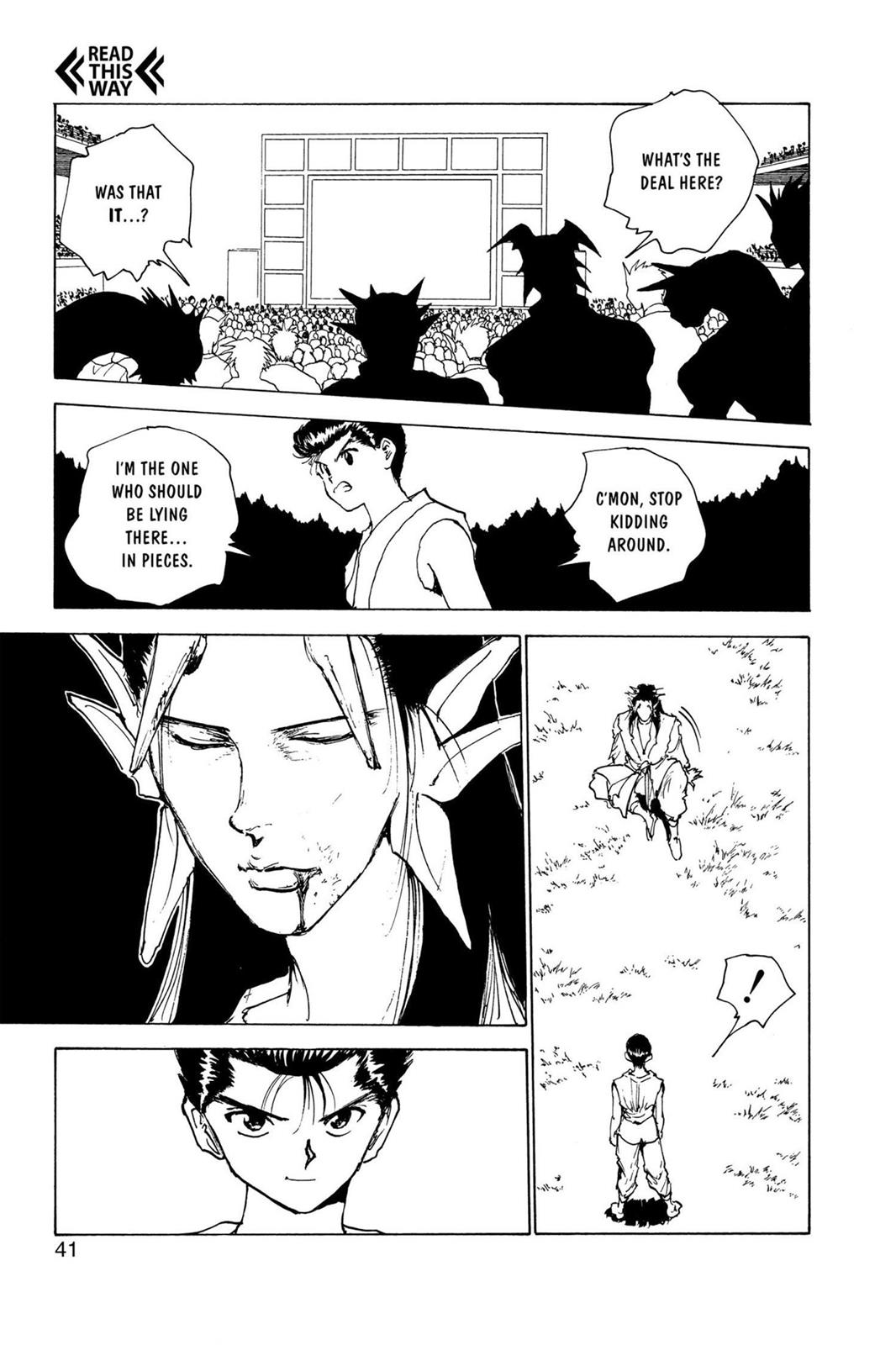 Read Yu Yu Hakusho Manga Online