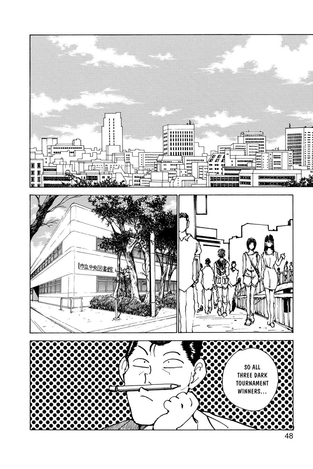 Read Yu Yu Hakusho Manga Online