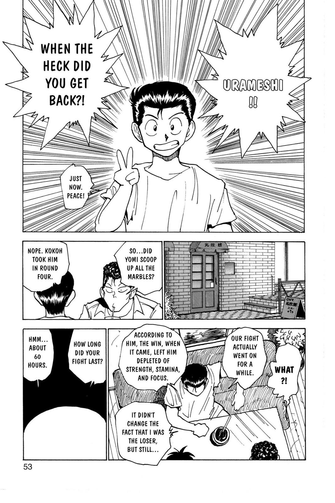 Read Yu Yu Hakusho Manga Online