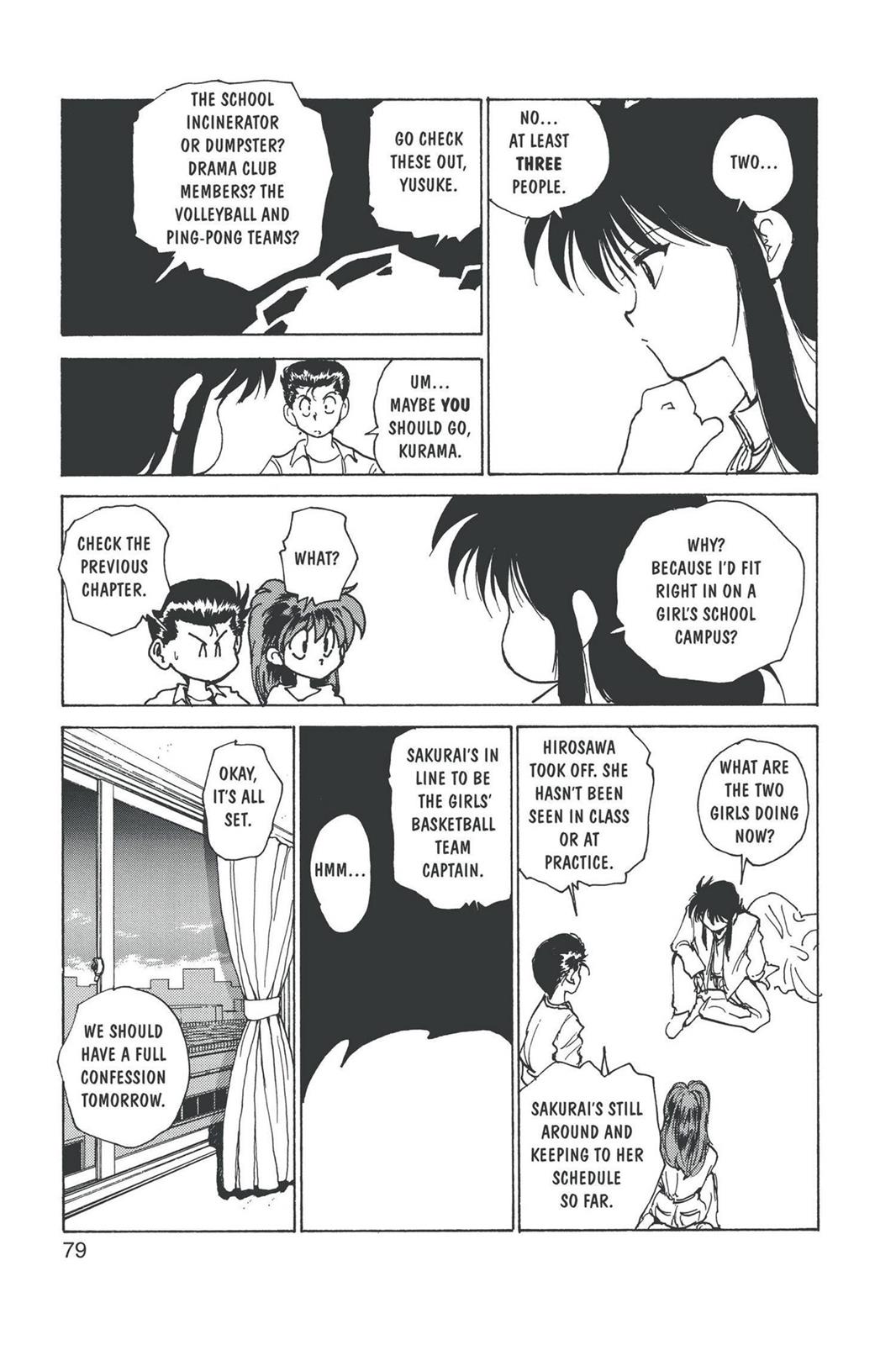 Read Yu Yu Hakusho Manga Online