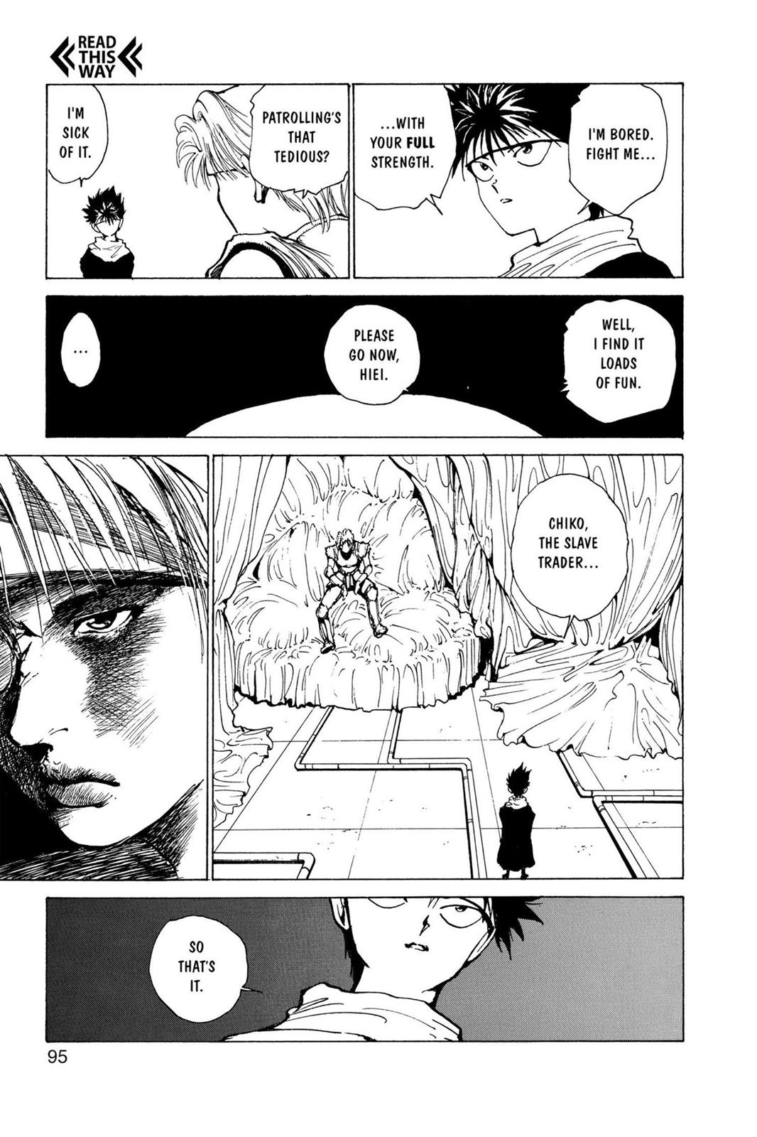 Read Yu Yu Hakusho Manga Online