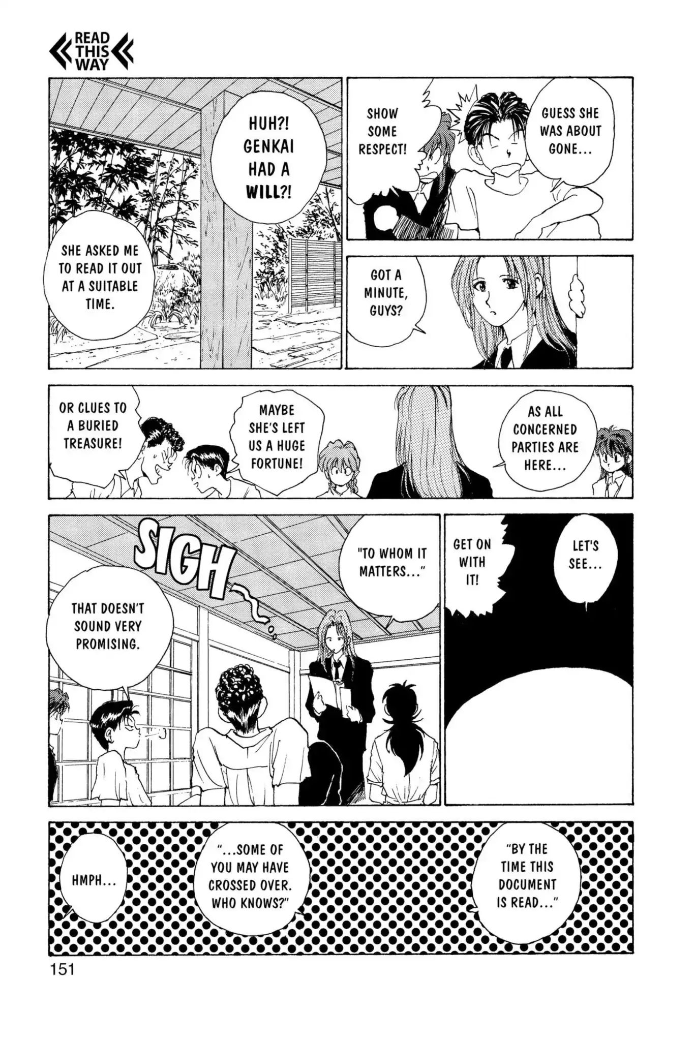 Read Yu Yu Hakusho Manga Online