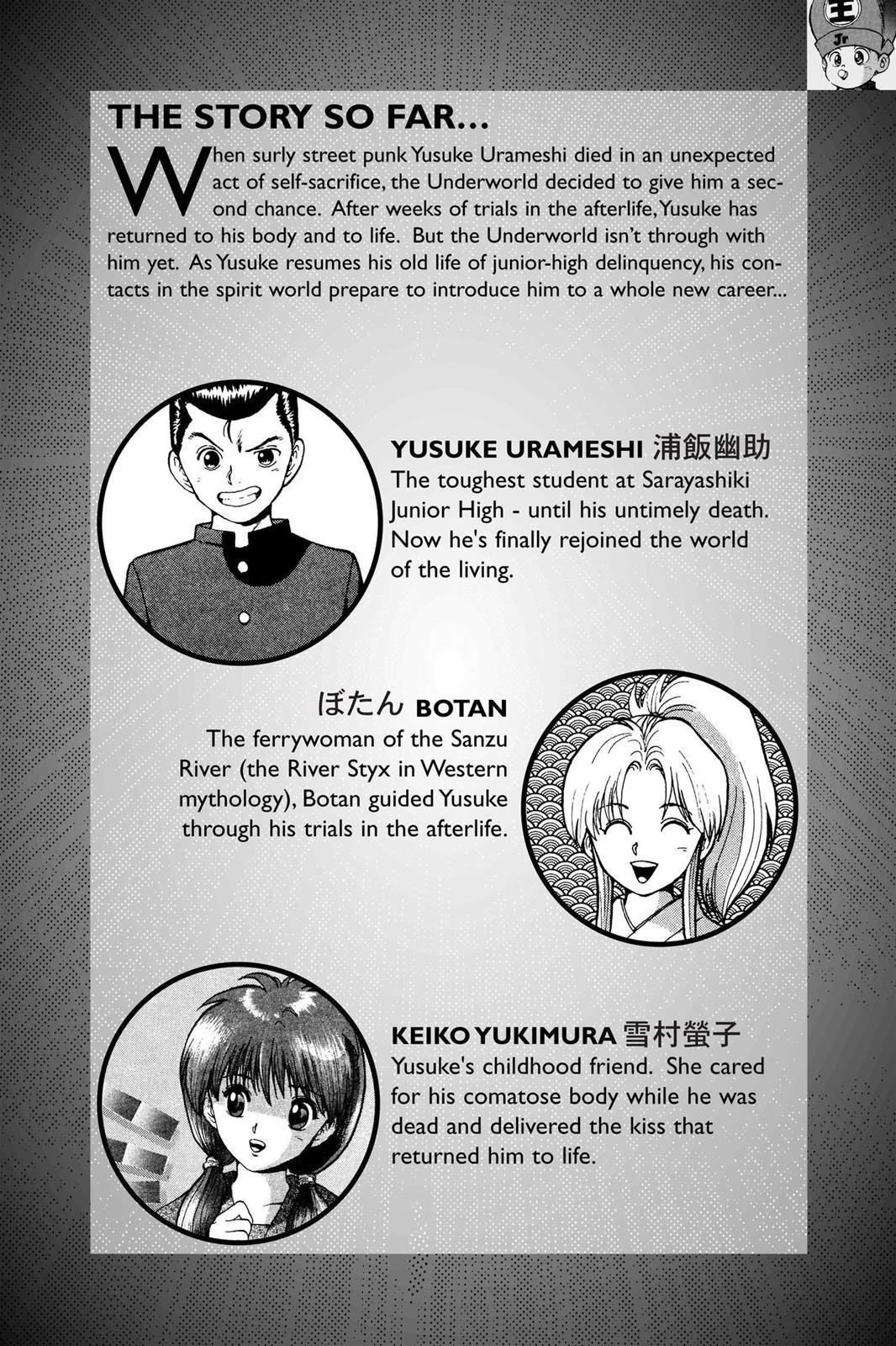 Read Yu Yu Hakusho Manga Online